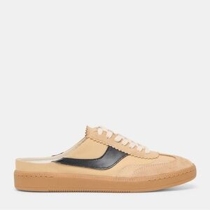 Dolce Vita Notice Slide Sneakers Tan Multi Suede